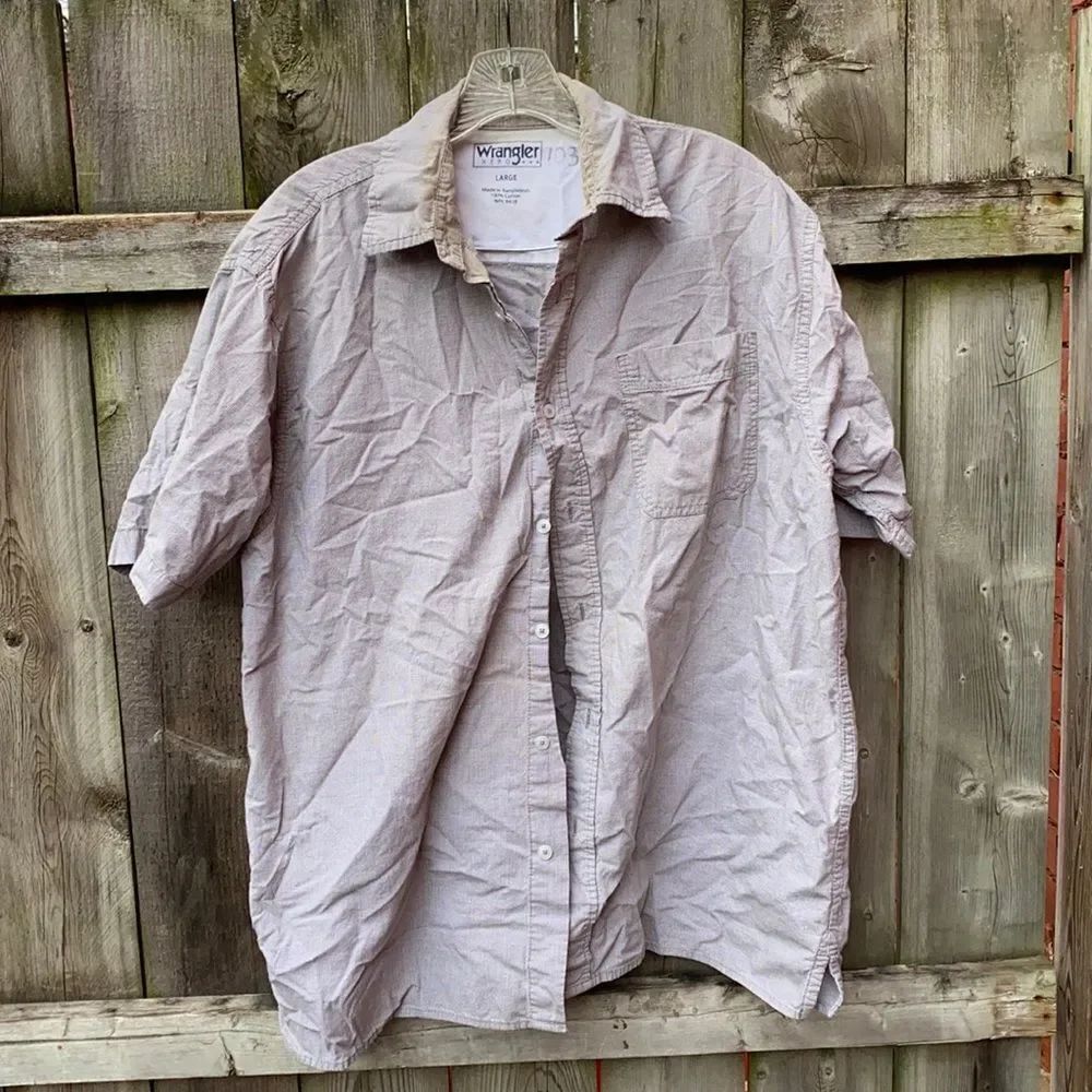 Wrangler Hero Button down shirt sz. L